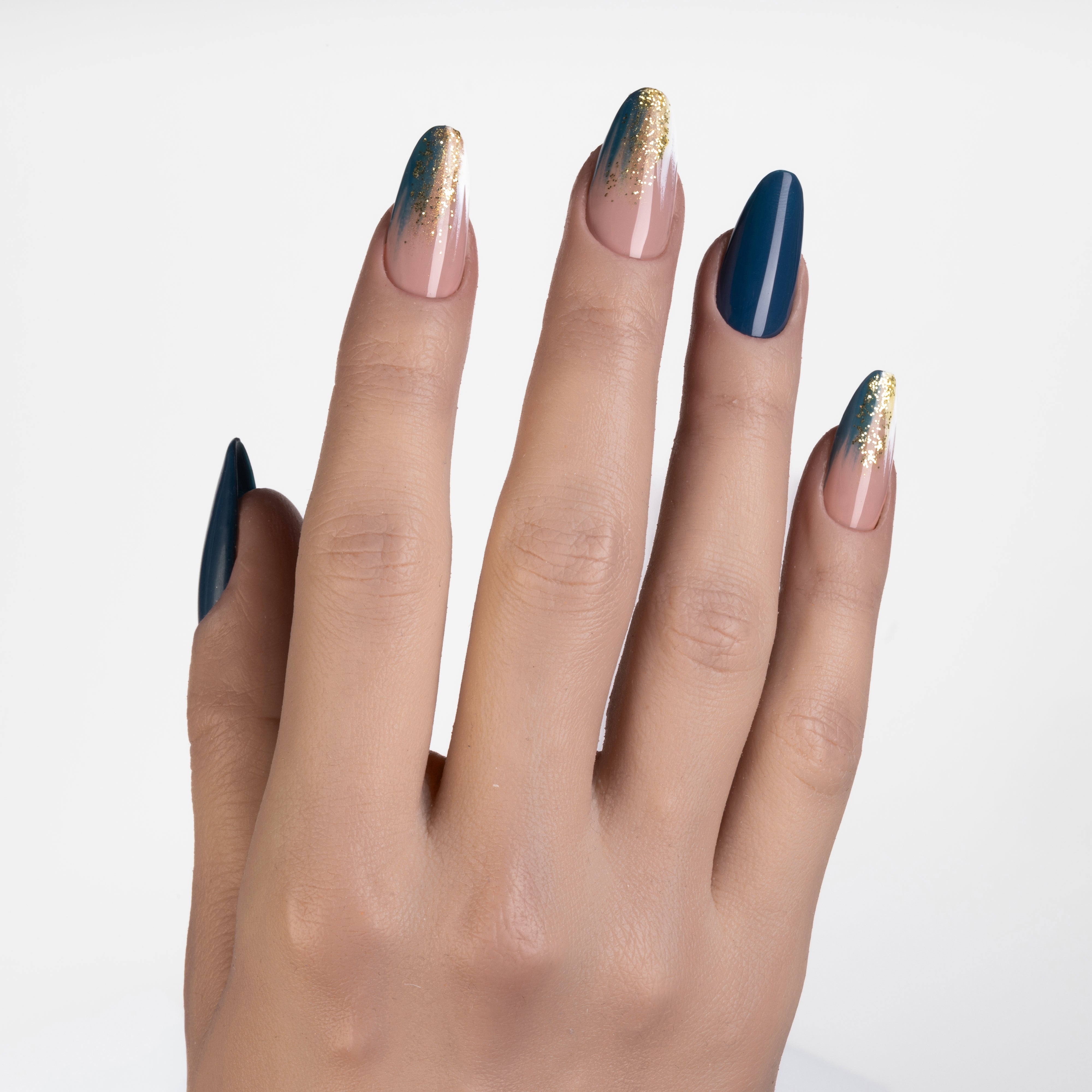Golden Tide | Press-On Nails Artigianali Made in Italy
