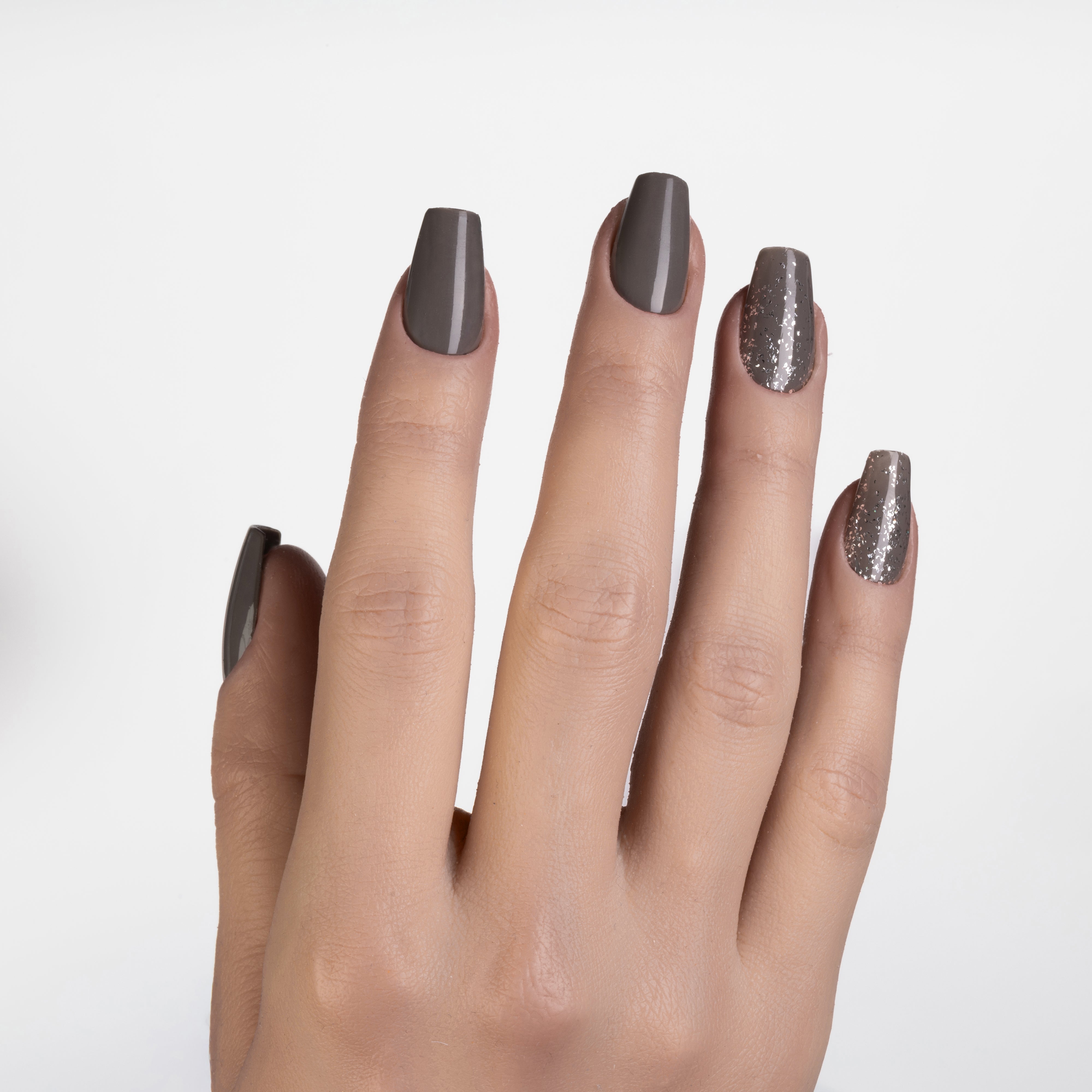 Silver Ash | Press-On Nails Artigianali Made in Italy